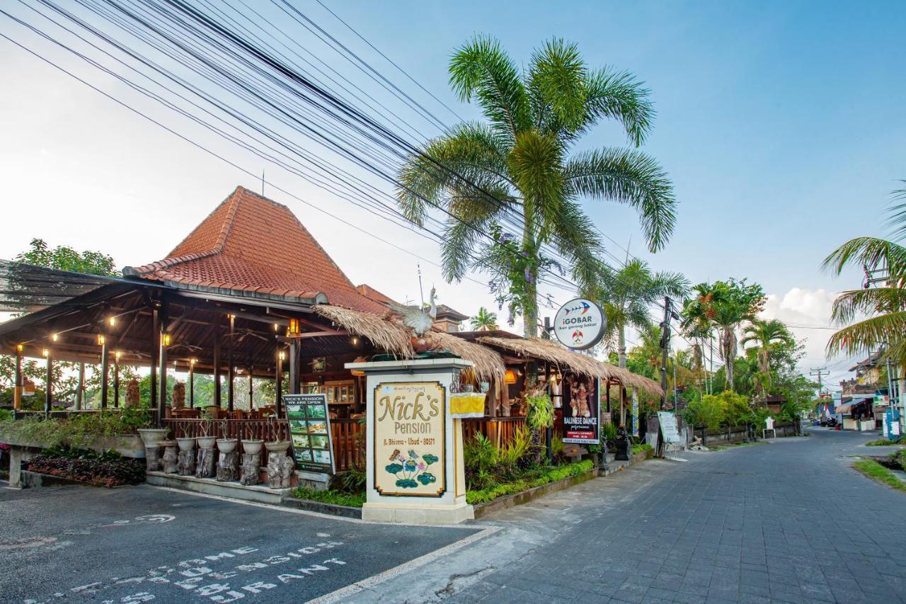 Nick'S Pension Hotel Ubud Exterior foto