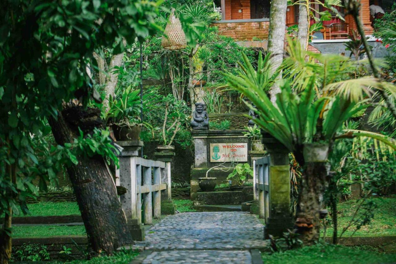 Nick'S Pension Hotel Ubud Exterior foto